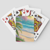 Karten an der Strandfront Spielkarten (Rückseite)
