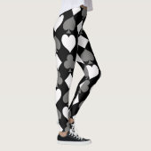 Karten-Anzüge, einfarbig Leggings (Rechts)