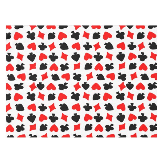 Karten-Anzugs-Entwurf Tischdecke (Vorderseite (Horizontal))