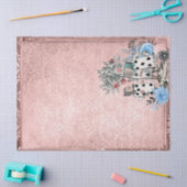 Karten aus der Alice im Wunderland Rosa Handwerk s Seidenpapier (Basteln)