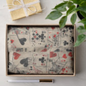 Karten-Collage-Muster Seidenpapier (Geschenk)
