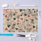 Karten-Collage-Muster Seidenpapier (Handwerk)