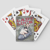 Karten Damenglücks WW2 Spielkarten (Rückseite)