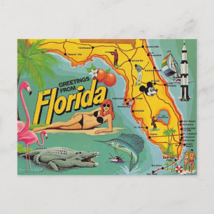 Karten der Attraktionen in Florida 