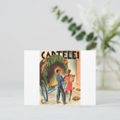 Karten der Einladungen Vintage Kuba Plakate (Stehend Vorderseite)