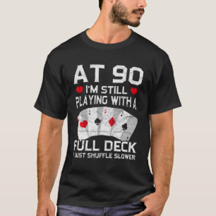 Karten der Hand 90. 90. T-Shirt