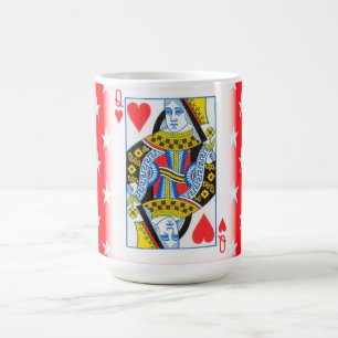 KARTEN DER KÖNIGIN KAFFEETASSE