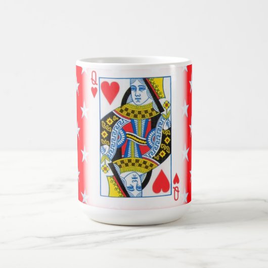 KARTEN DER KÖNIGIN KAFFEETASSE (Mittel)