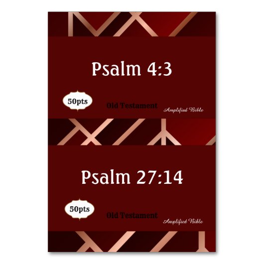 Karten des Courage Game (Rückseite)