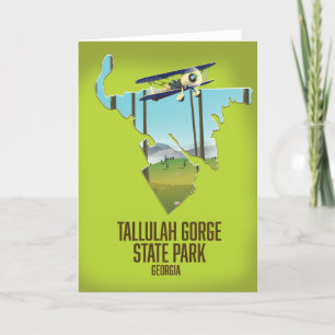 Karten des Tallulah Gorge State Parks