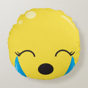 Karten-Emojis Rundes Kissen
