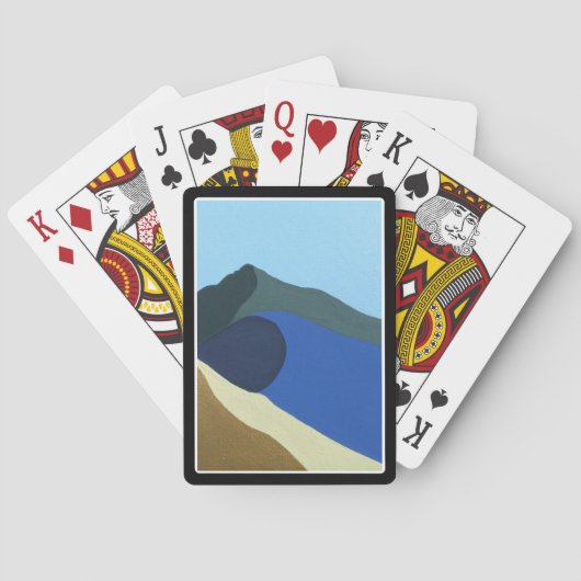 Karten - Farben des Mt Tamalpais Spielkarten (Rückseite)