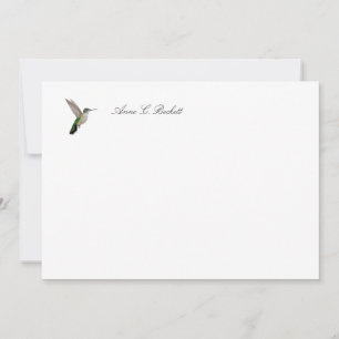 Karten für Anna-Kolibris mit individuellem Design