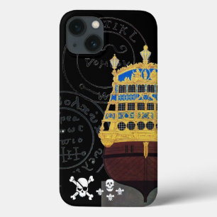 KARTEN FÜR ANTIQUE GALLEON UND PIRATE Case-Mate iPhone HÜLLE