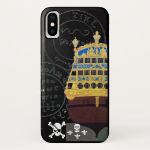 KARTEN FÜR ANTIQUE GALLEON UND PIRATE Case-Mate iPhone HÜLLE