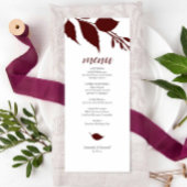Karten für Burgundy Wedding Theme