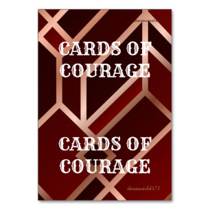 Karten für das Courage Game Scripting
