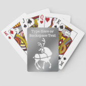 Karten für das Freizeitspielen mit Personalisierte Spielkarten (Rückseite)