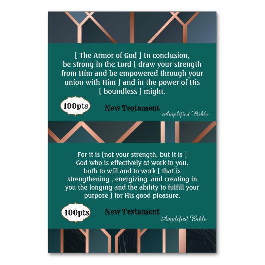 Karten für das Spiel (Rückseite)