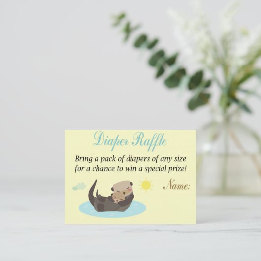 Karten für das Windeln (Stehend Vorderseite)