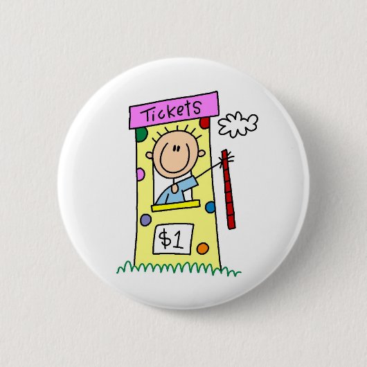 Karten für den angemessenen Strichmännchen-Knopf Button (Vorderseite)