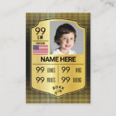 Karten für den Gold Shield Football Trading Card (Vorderseite)