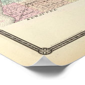 Karten für den Landkreis, Sturgeon Bay und Jenny Poster (Ecke)