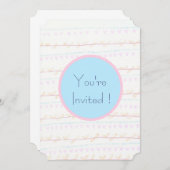 Karten für den weichen Blumenstrauß (Vorne/Hinten)