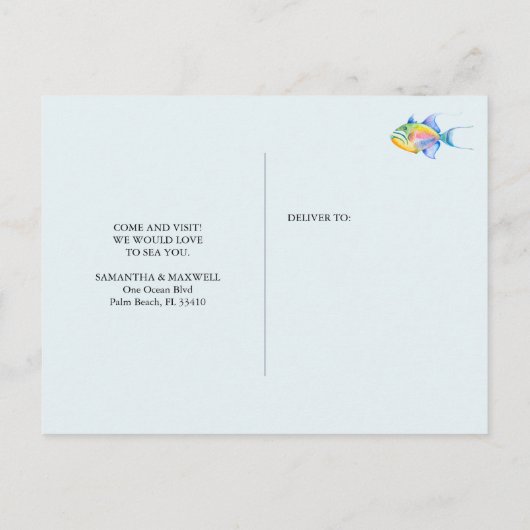 Karten für die Ankündigung der Bewegung farbenfroh (Rückseite)