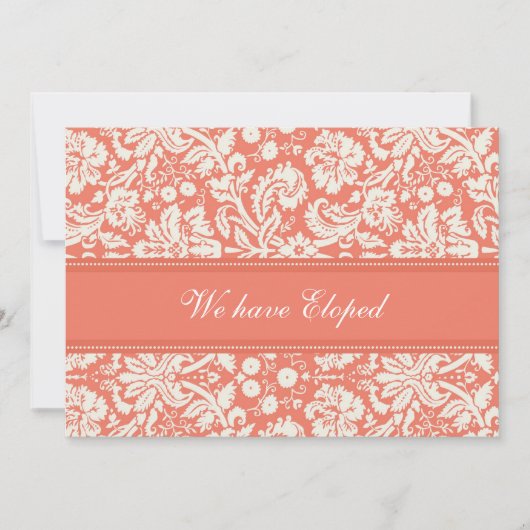 Karten für die Ankündigung von Korallenschäden (Vorderseite)