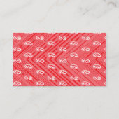 Karten für die Ernennung | Vibrant Pro (Rückseite)