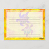 Karten für die gestrichenen Schildkröten (Rückseite)