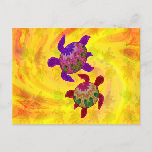 Karten für die gestrichenen Schildkröten (Vorderseite)