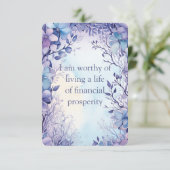 Karten für die Vermögenssicherung 3.5 "x5" (Stehend Vorderseite)