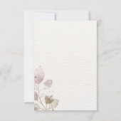 Karten für ein digitales elegantes Party für die B (Rückseite)