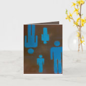 Karten für Frauen 4" x 5,6" Grußkarte (Gelbe Blume)