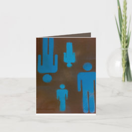 Karten für Frauen 4" x 5,6" Grußkarte