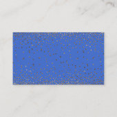 Karten für Gold und Blue Confetti-Windeln (Rückseite)