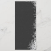 Karten für Hochzeiten am Strand mit Palmenblättern (Rückseite)