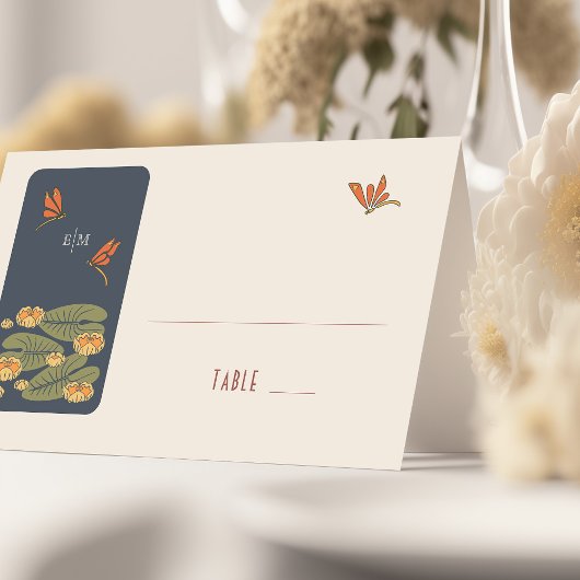 Karten für Hochzeiten von Drachenfliegen Vintag