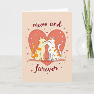Karten Für Katzen In Liebe Für Immer