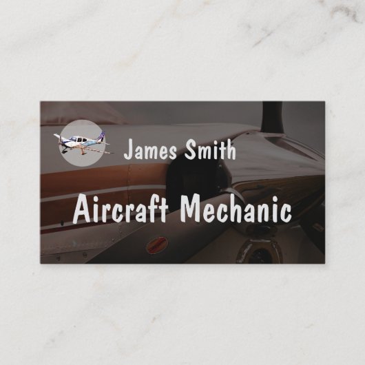 Karten für mechanische Berufliche Dienste von Luft (Vorderseite)