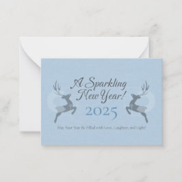 Karten für neue Jahre 2025