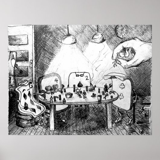 Karten für Personen Poster (Vorne)