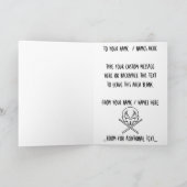 Karten für Rock & Roll Card für den Schwermetall (Innenseite)