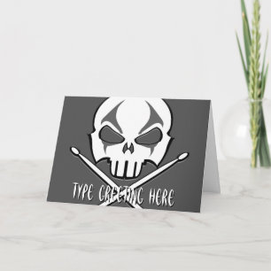 Karten für Rock & Roll Card für den Schwermetall