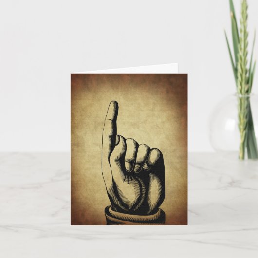 Karten für Vintage Briefmarke (Vorderseite)