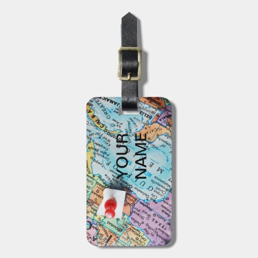 Karten-Gepäckanhänger Gepäckanhänger (Vorderseite vertikal)