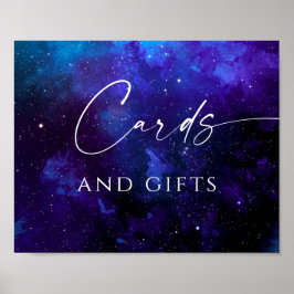 Karten & Geschenke Hochzeitsschild | Galaktische S Poster
