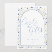 Karten & Geschenke Schild Karte (Vorne/Hinten)